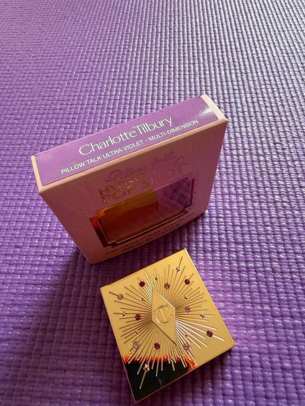 New Charlotte Tilbury Pillow Talk Ultra Violet Hypnotising Pop Shot Eyeshadow